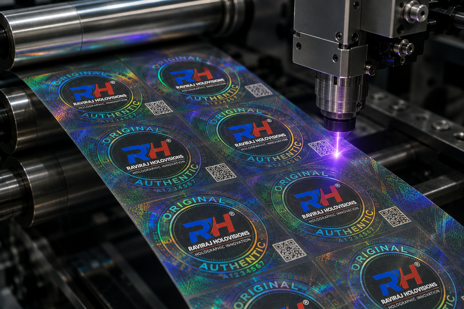 Laser engraving for hologram master