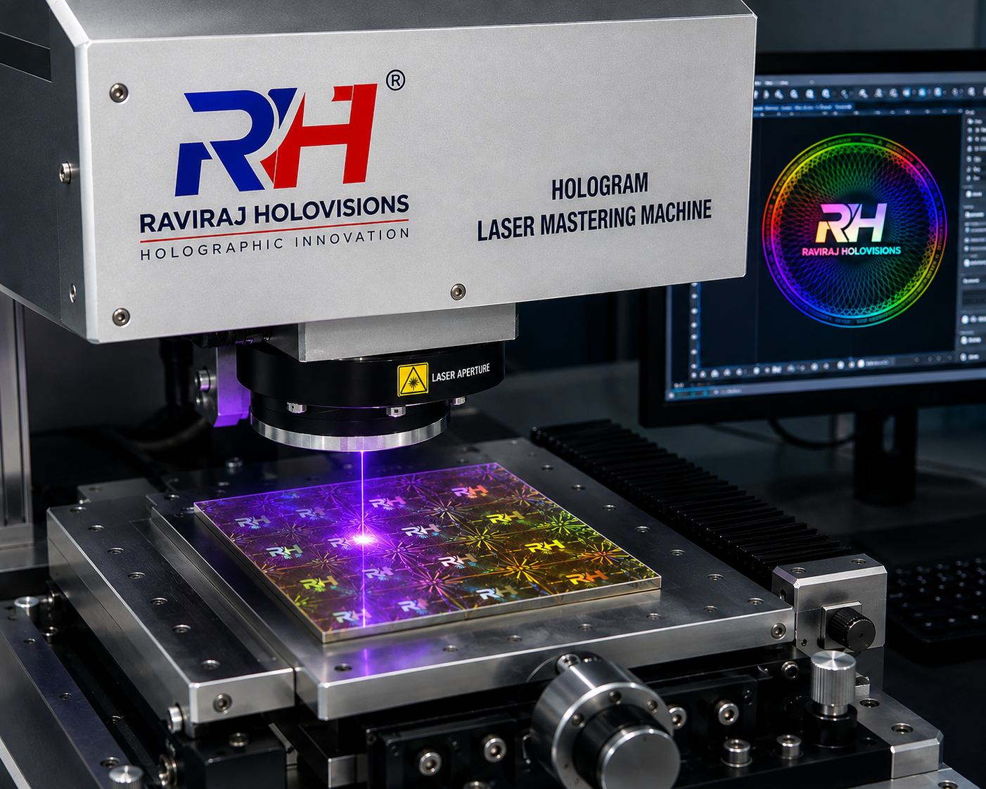 Hologram mastering facility
